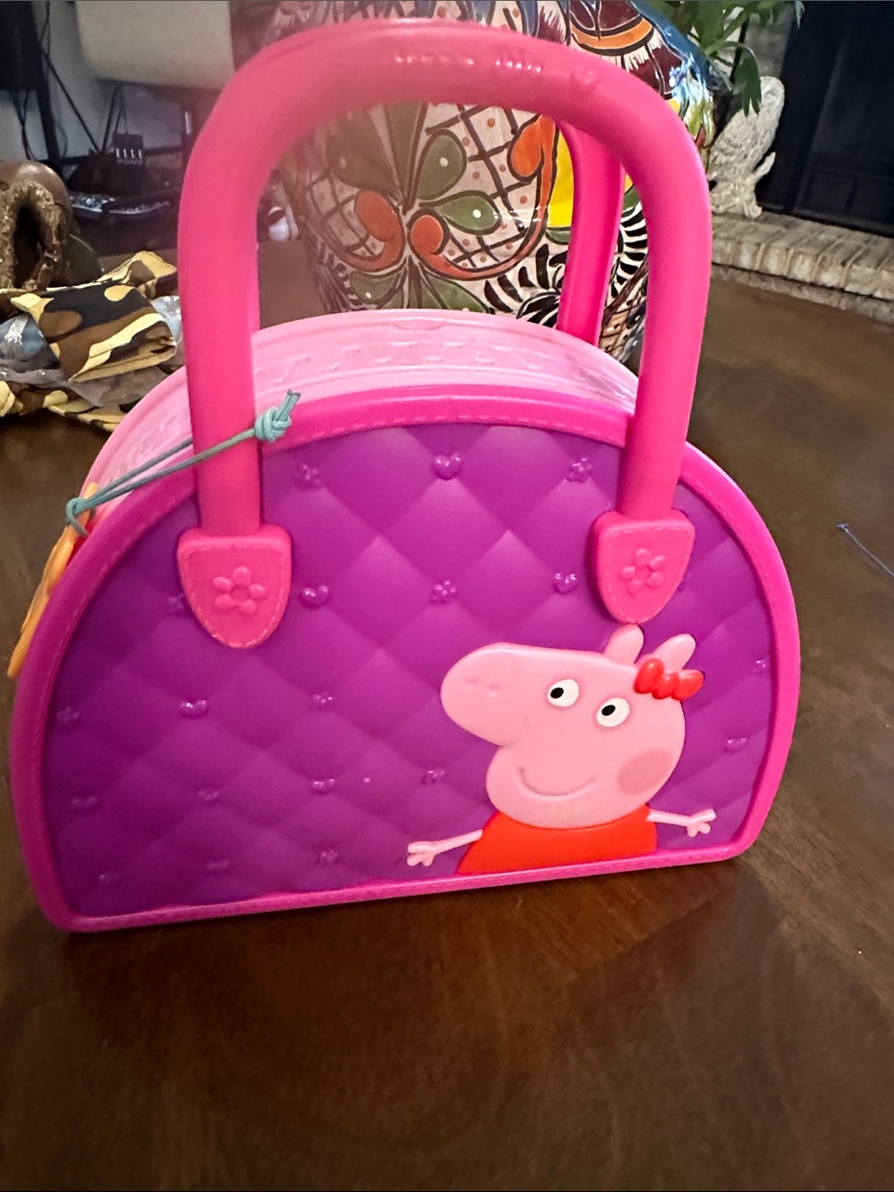 Peppa Pig Pink and Purple Kids Handbag